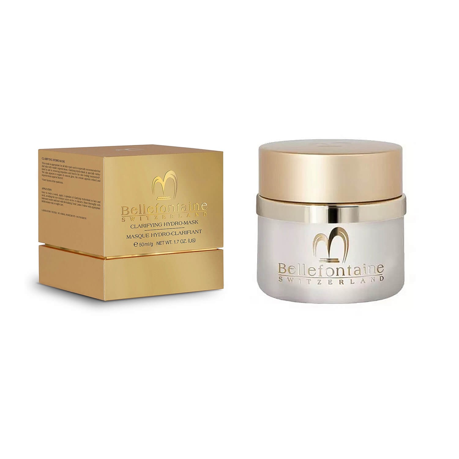 Увлажняющая маска для лица Сияние Bellefontaine Clarifying Hydro-Mask