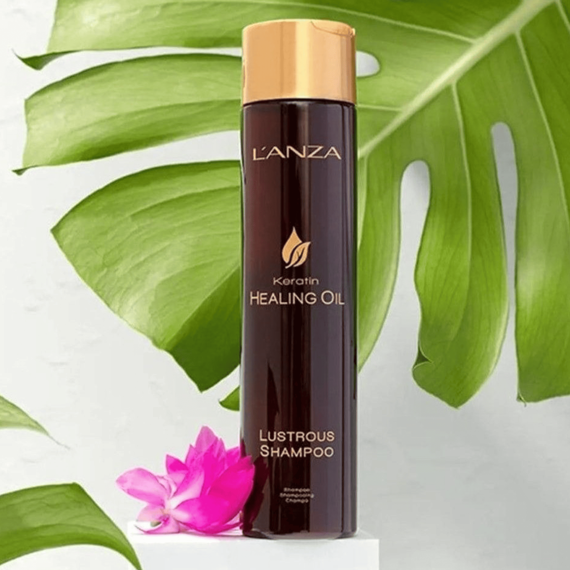 Шампунь для сияния волос L’anza Keratin Healing Oil Lustrous Shampoo