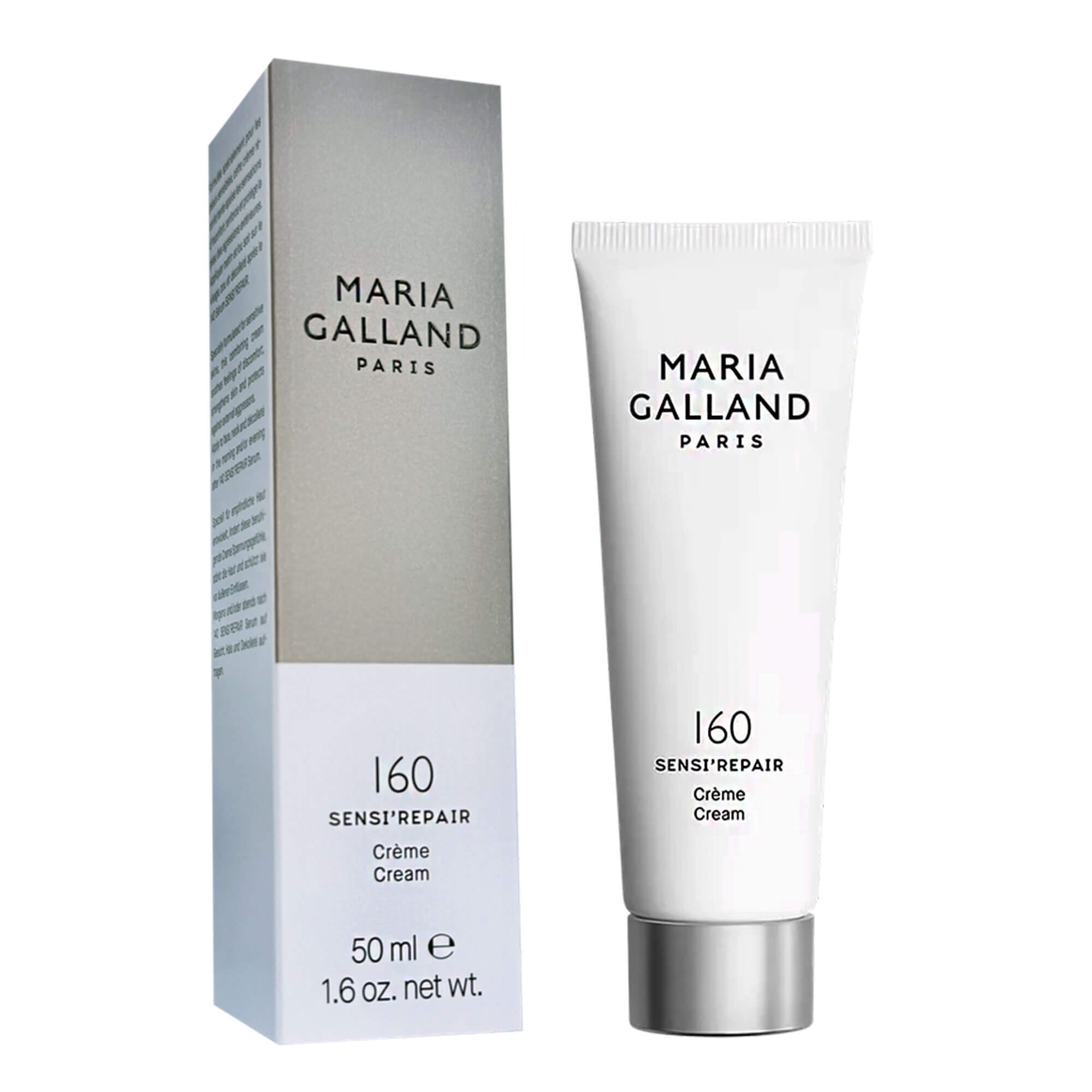 Легкий заспокійливий крем для чутливої шкіри Maria Galland 160 Sensi’Repair Cream
