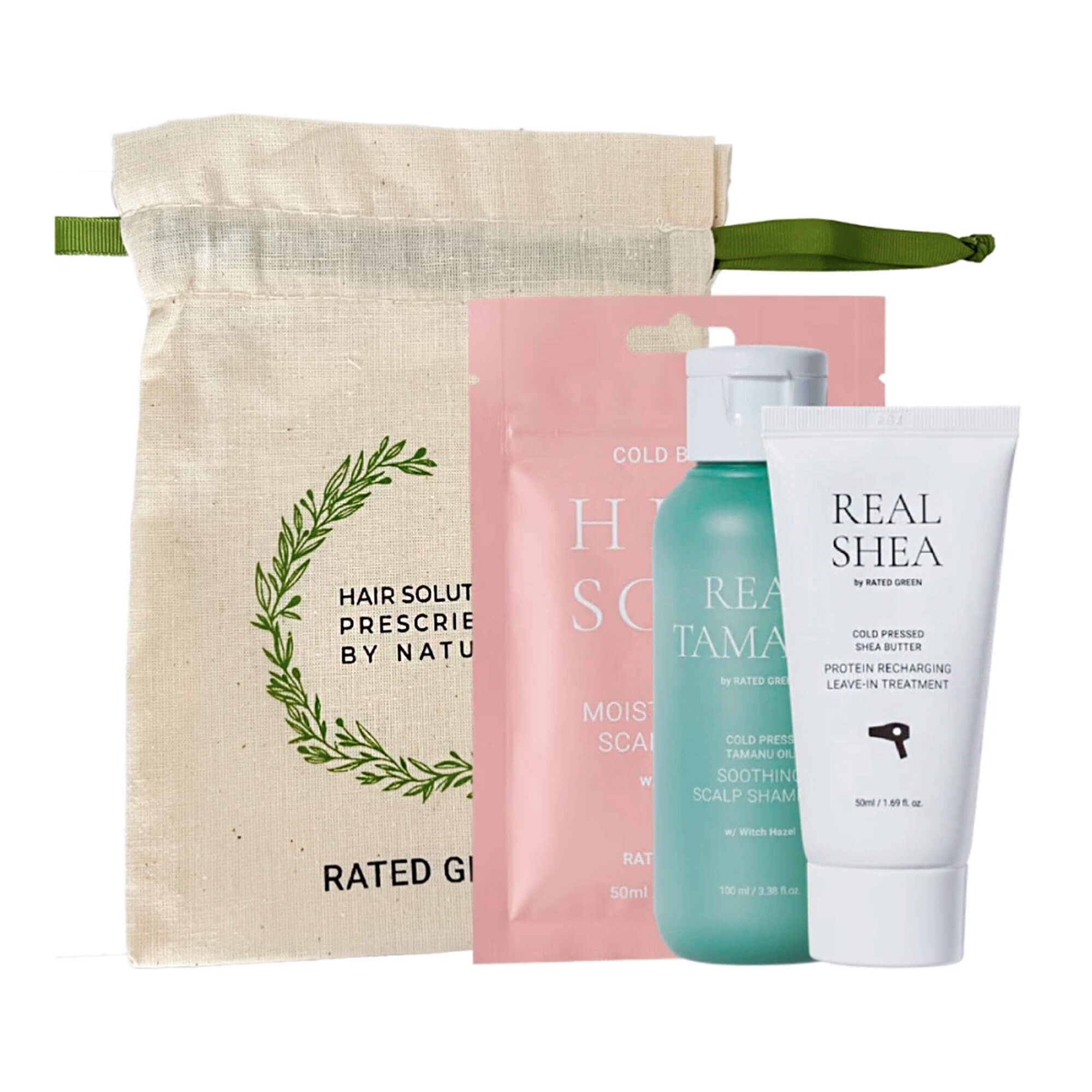 Rated Green Набор миниатюр для волос