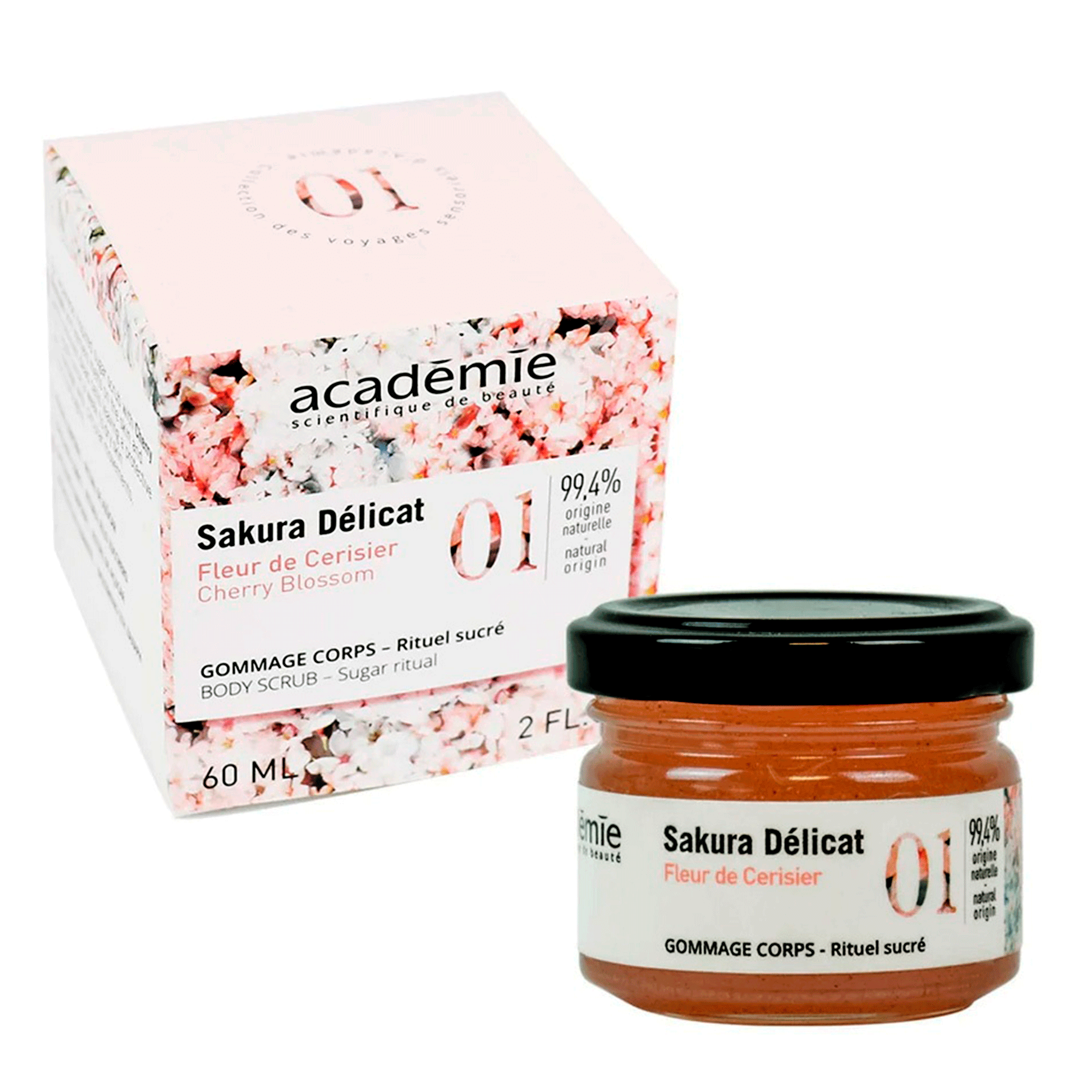 Скраб для тела Сахарный сироп Academie Body Scrub Sugar Ritua