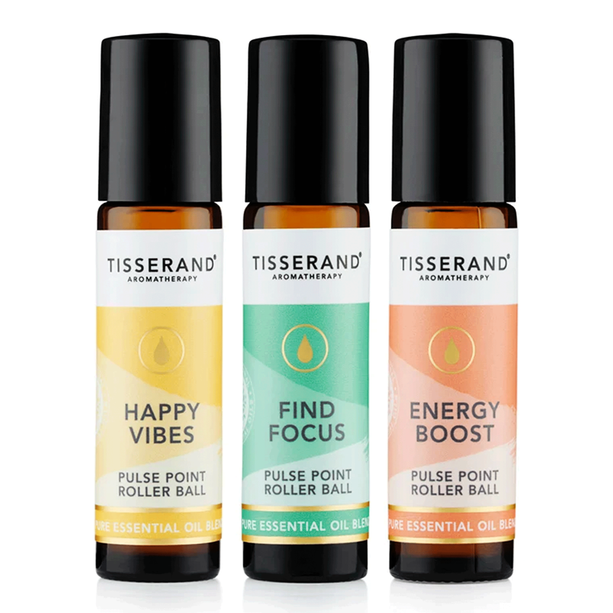 Набір ефірних олій, ролери для пульсових точок Tisserand The Little Box Of Motivation