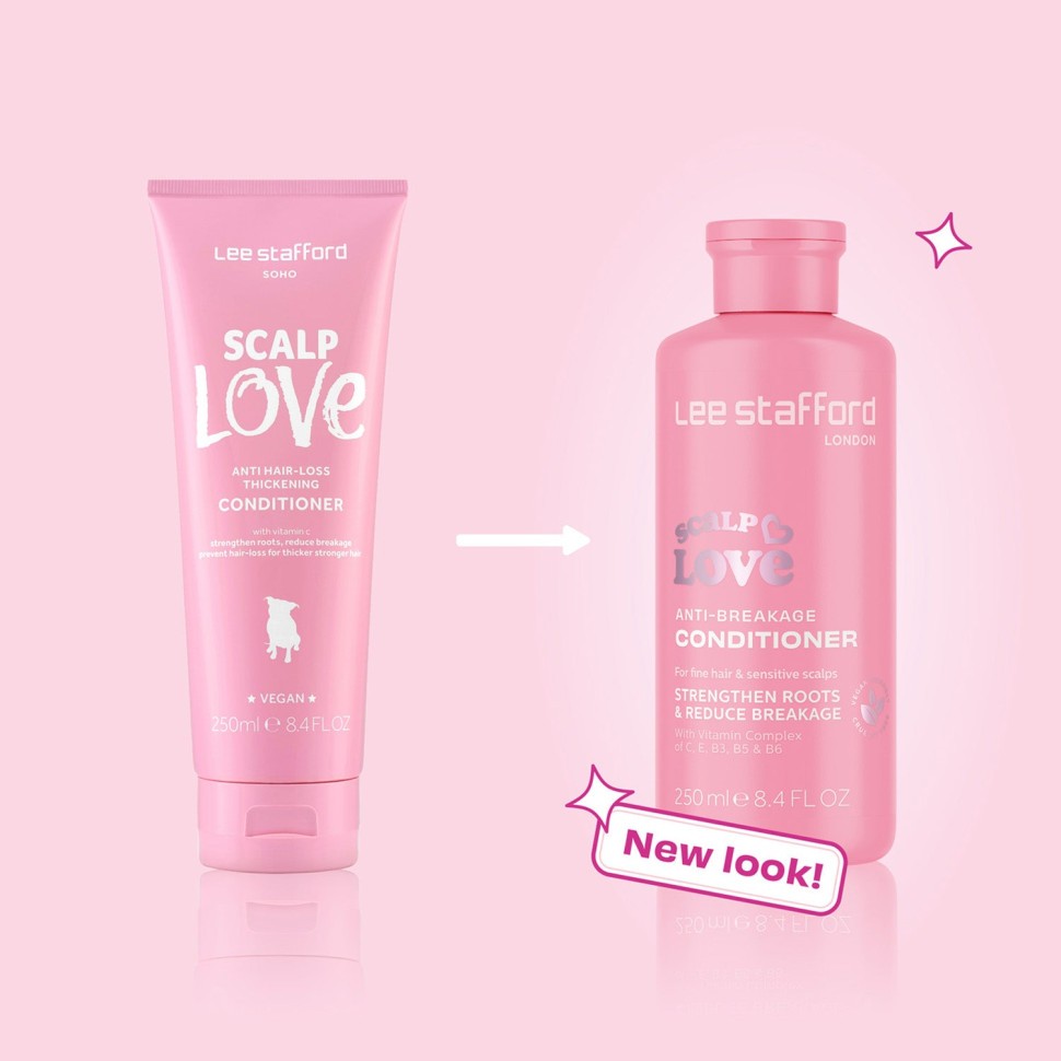 Кондиционер для чувствительной кожи головы и ослабленных волос Lee Stafford Scalp Love Anti-Breakage
