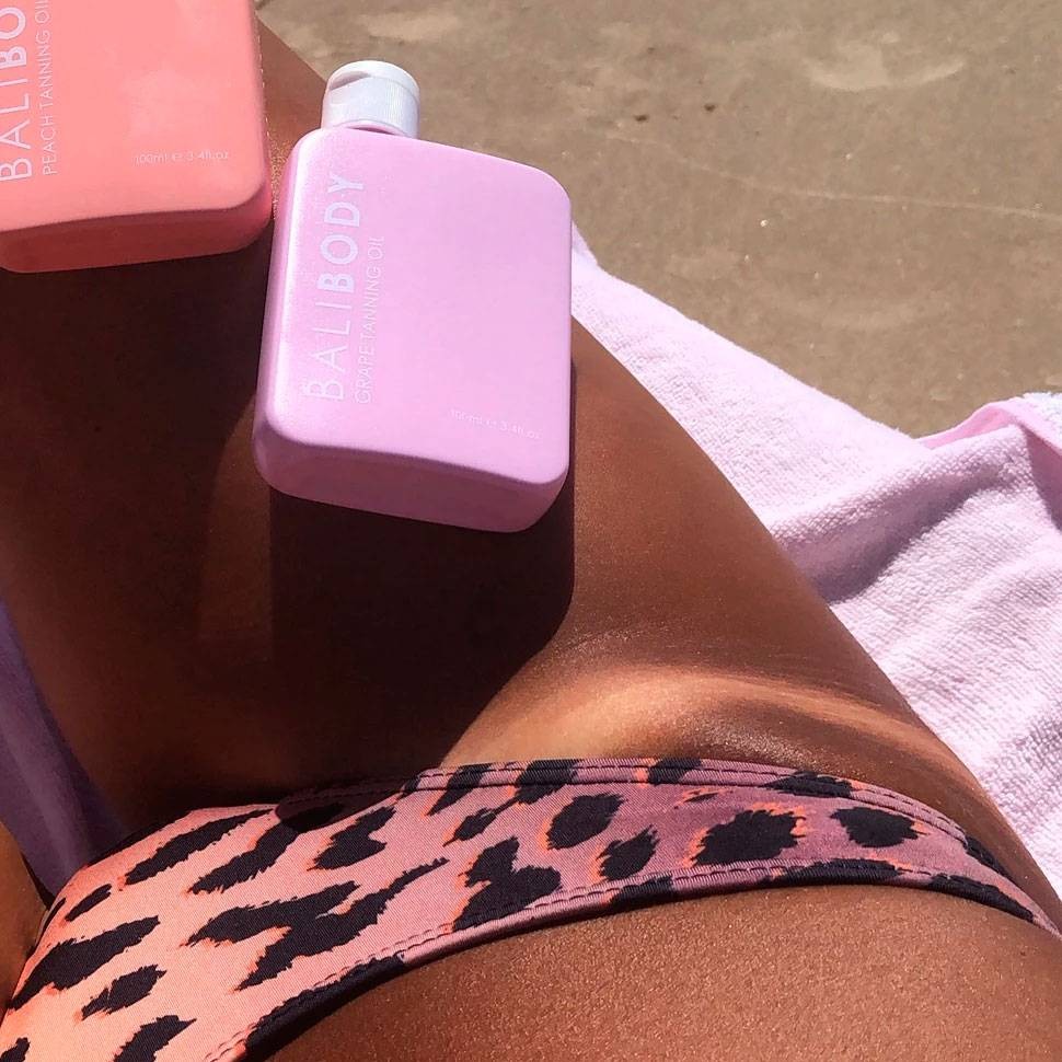 Масло для загара Bali Body Grape Tanning Oil SPF6