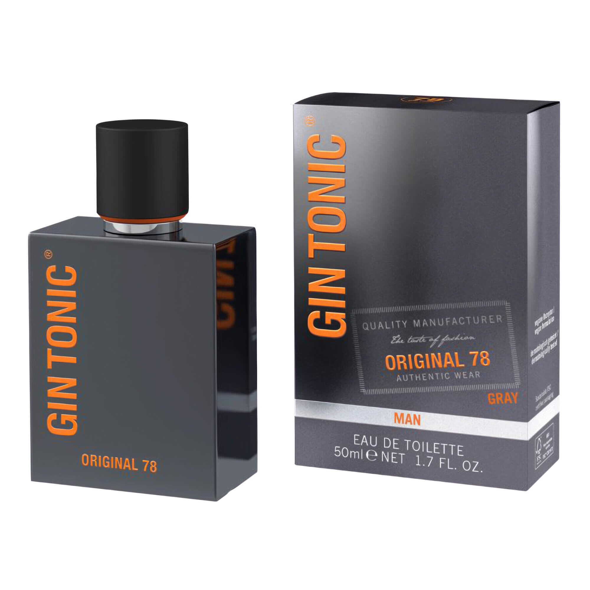 Парфюмерная вода для мужчин GIN TONIC Man Original 78Gray