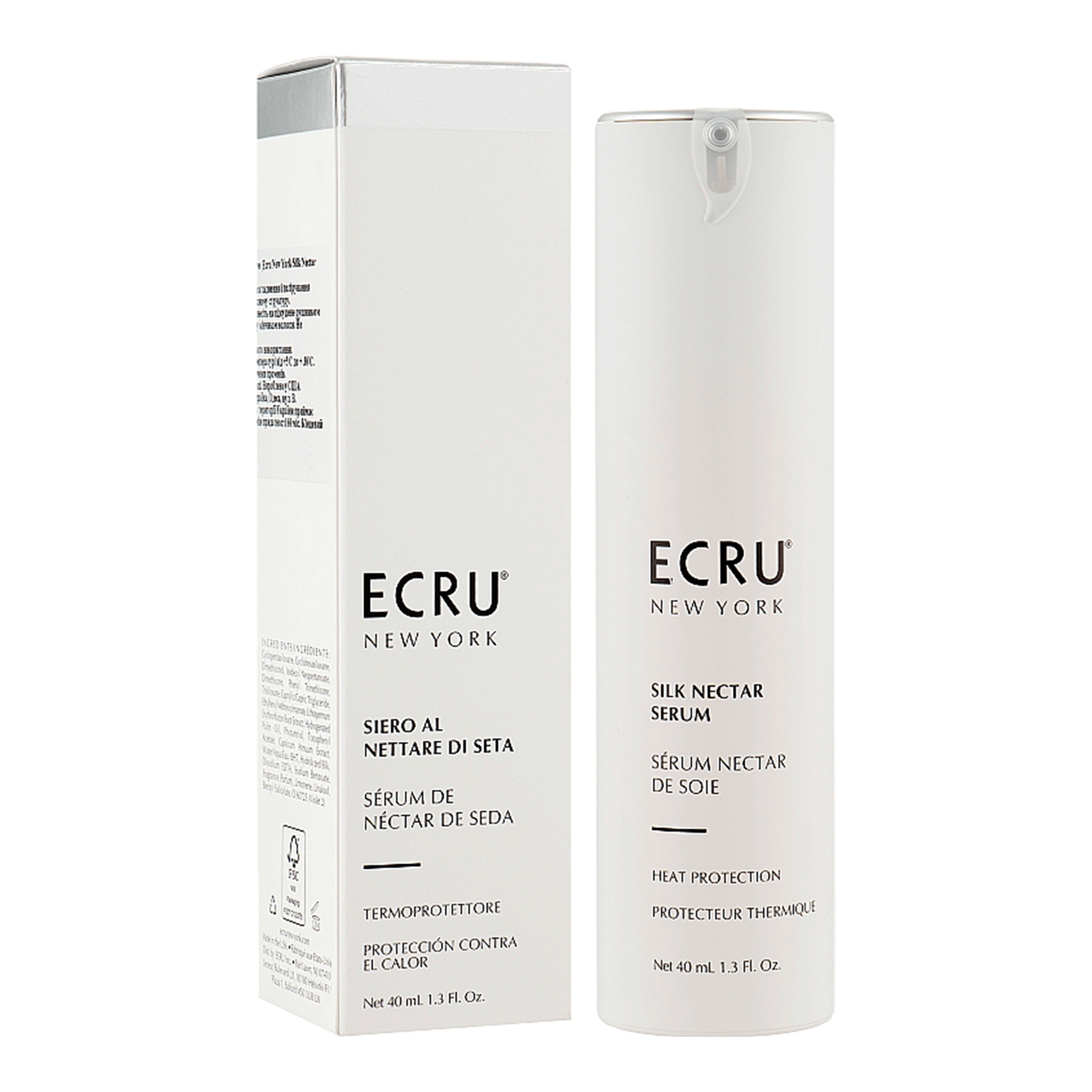 Питательная сыворотка для волос Шелковый нектар ECRU NY Silk Nectar Serum