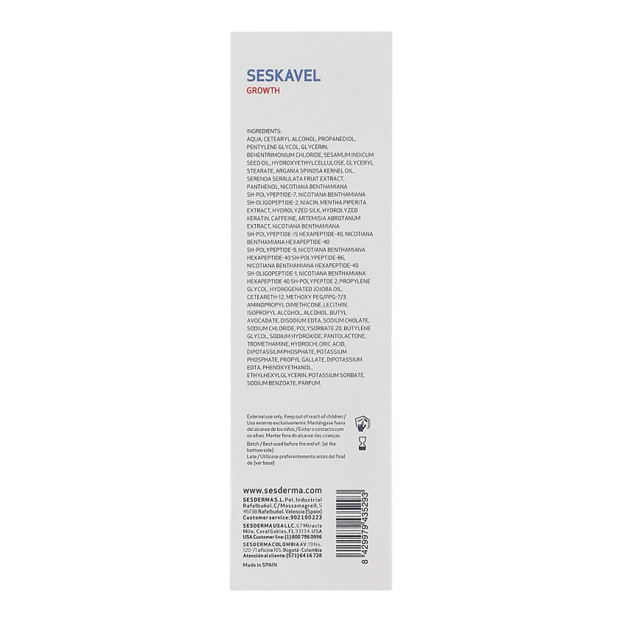 Sesderma Seskavel Anti-Hair Loss Mask заказать