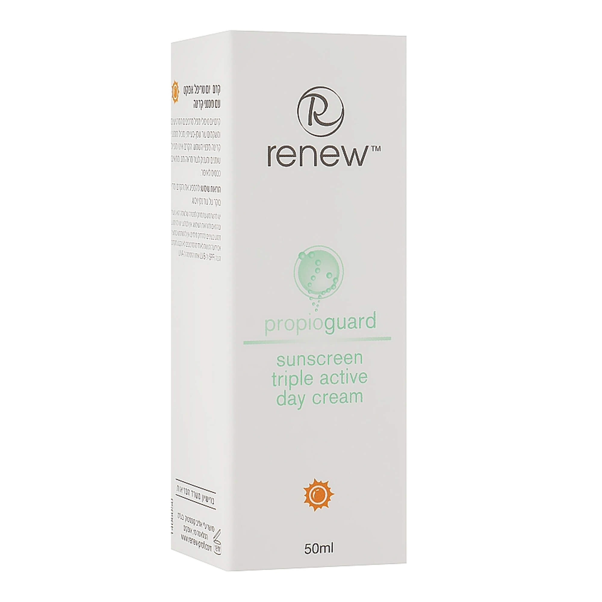 Денний зволожувальний крем потрійної дії для проблемної шкіри Renew Triple Active Day Cream