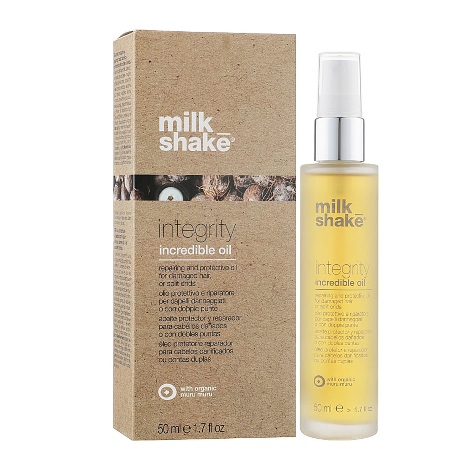 Масло для восстановления поврежденных и секущихся волос Milk Shake Integrity Incredible Oil