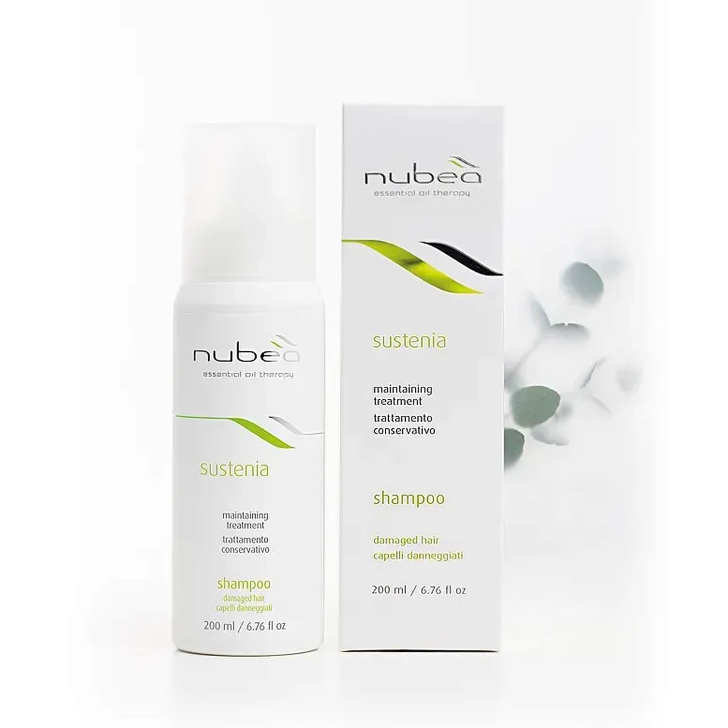 Шампунь для поврежденных волос Nubea Sustenia Damaged Hair Shampoo