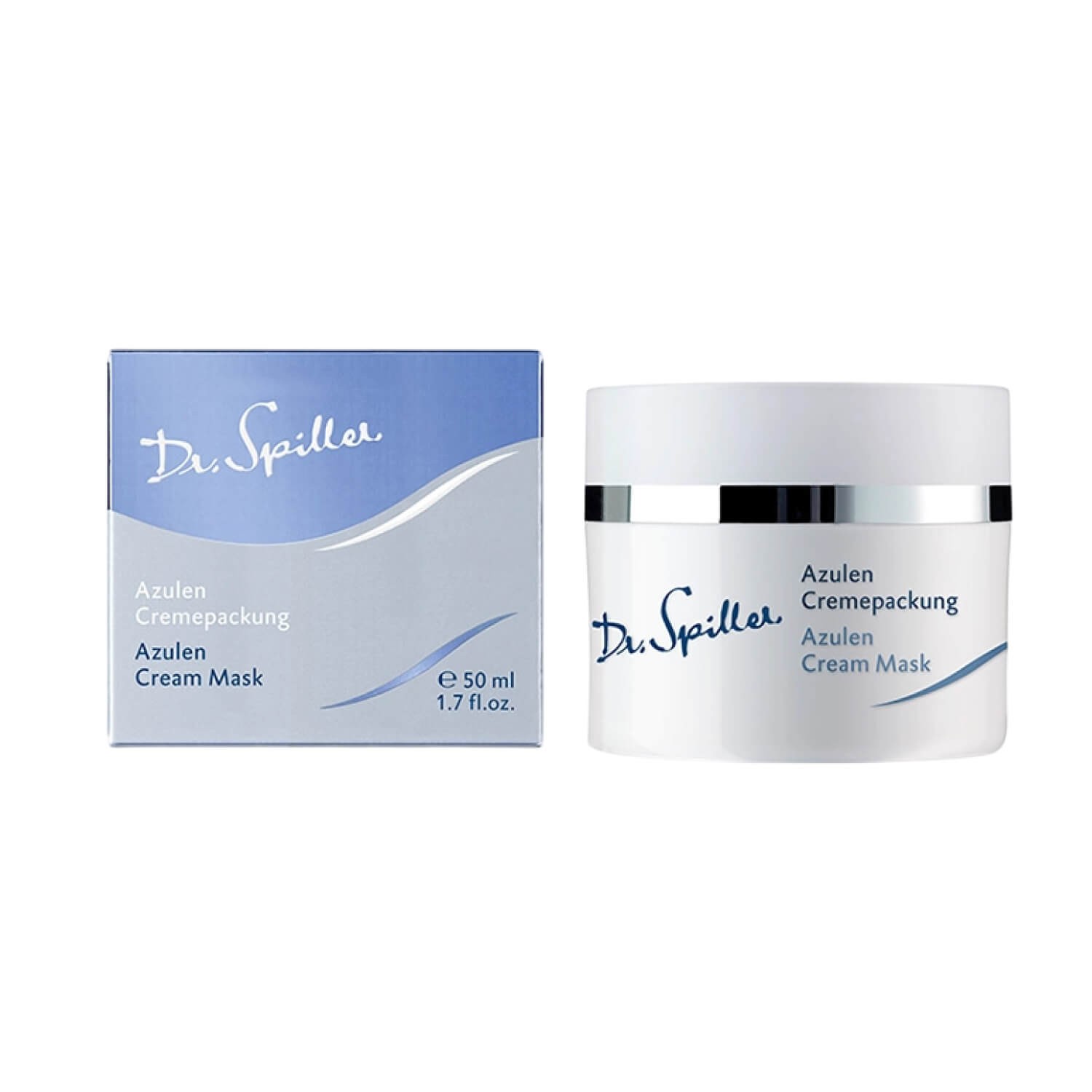 Заспокійлива крем-маска з азуленом Dr.Spiller Azulen Cream Mask