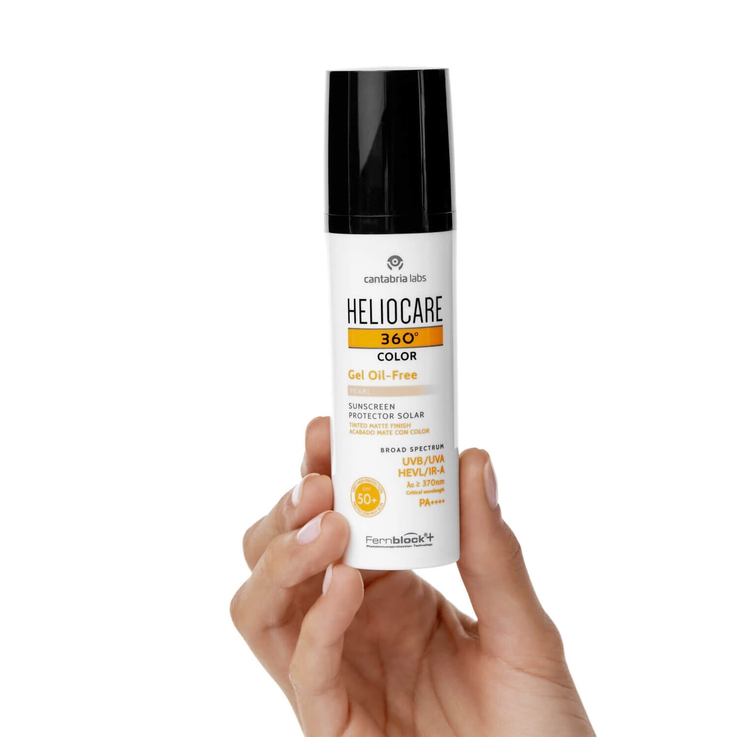 Тональний сонцезахисний гель з SPF 50+  Cantabria Labs Heliocare 360 ​​Color Gel Oil-Free Sunscreen SPF 50+ Pearl