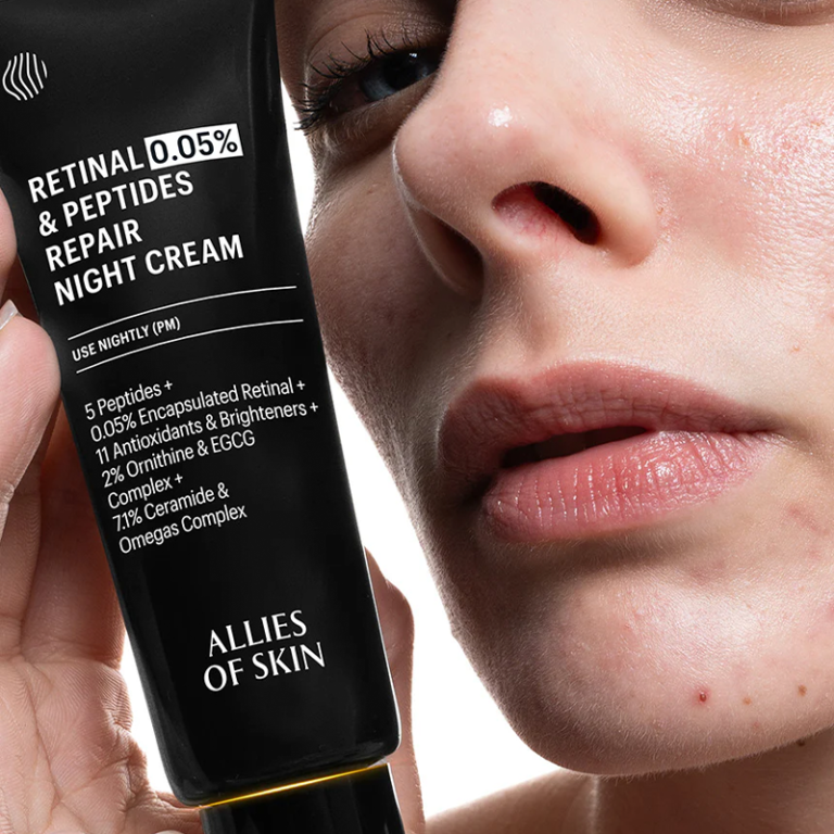 Крем ночной антивозрастной с ретиналем 0.05% Allies of Skin Retinal & Peptides Repair Night Cream