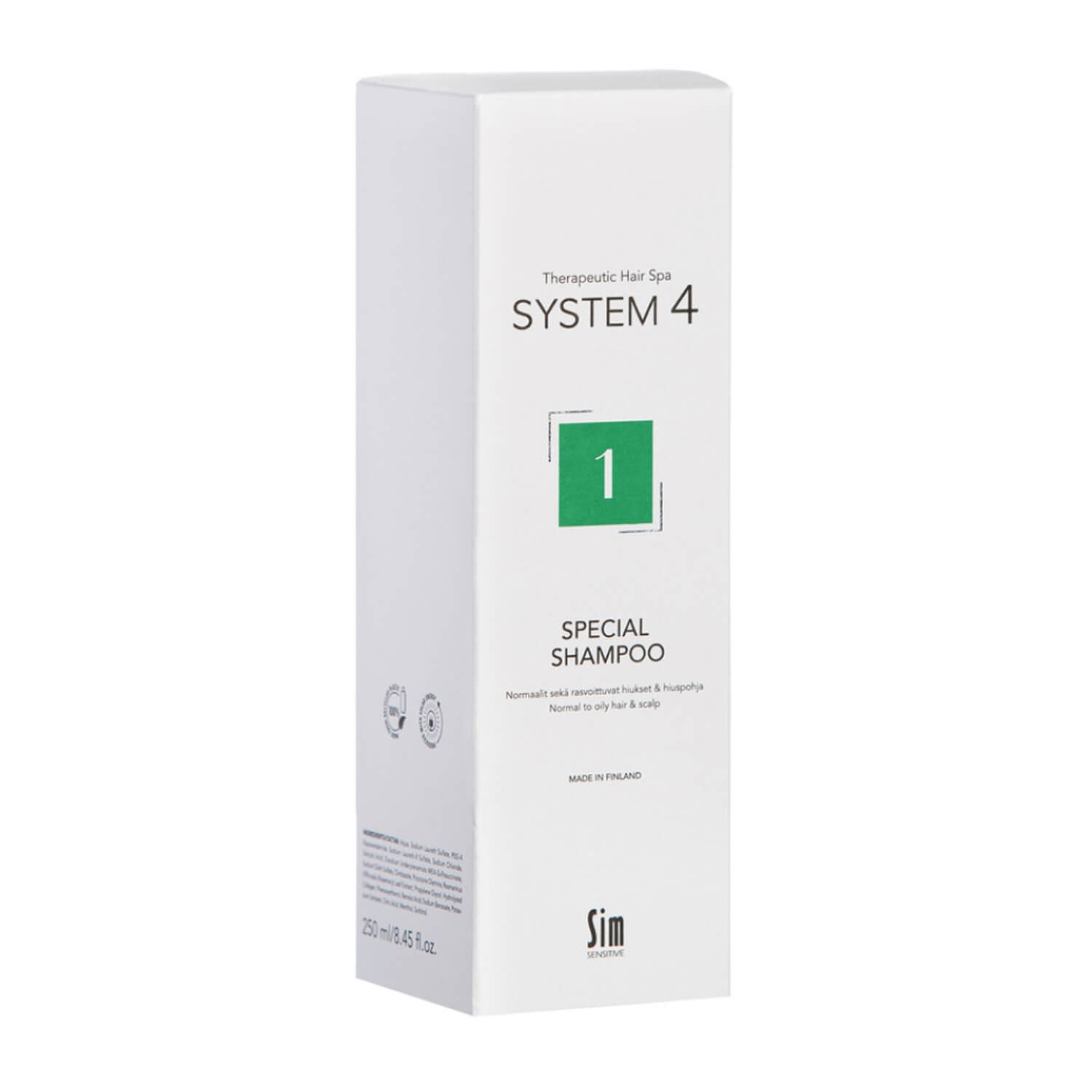 System 4 1 special shampoo