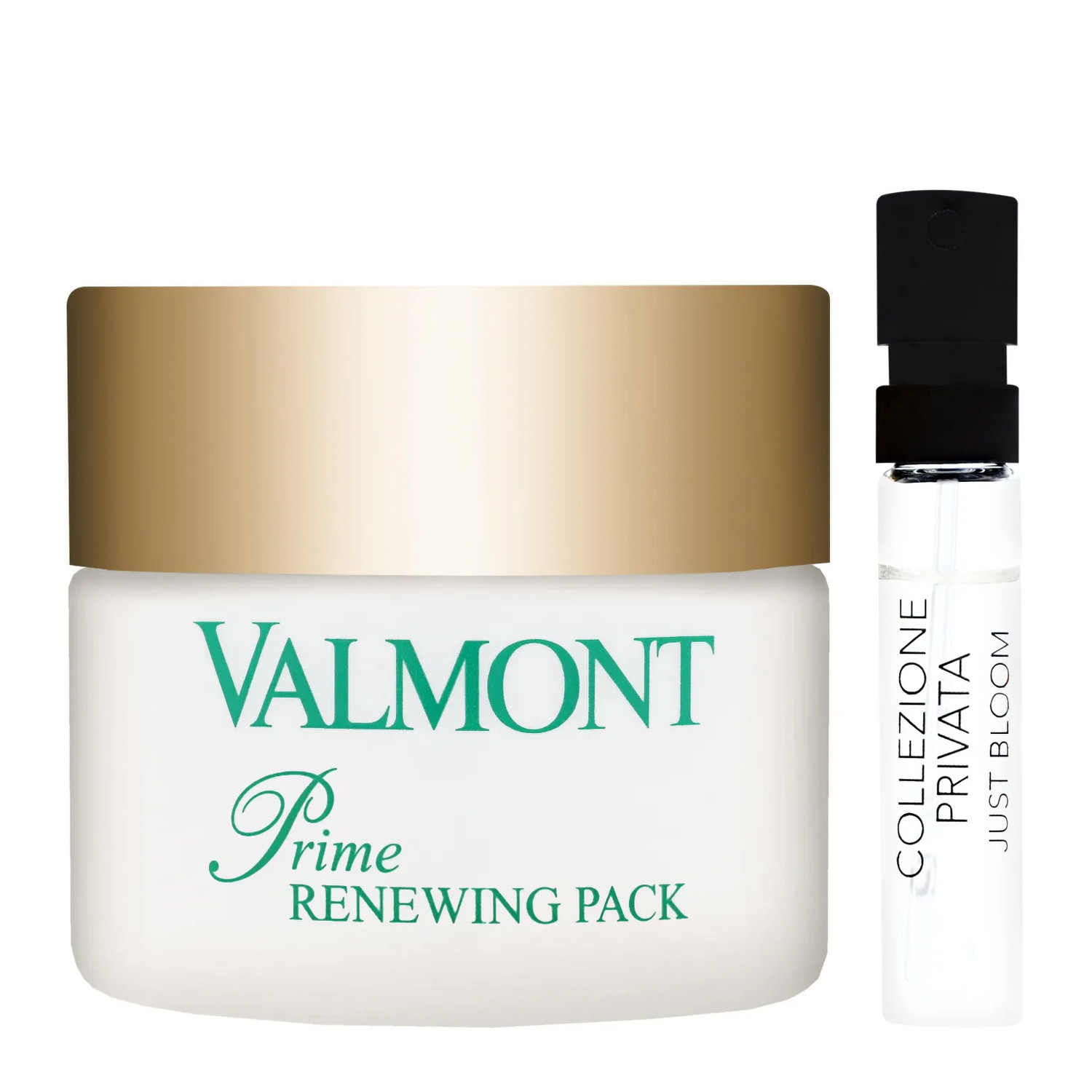 Valmont Prime Renewing Pack and Just Bloom Sample Маска "Попелюшки" + пробник парфумованої води