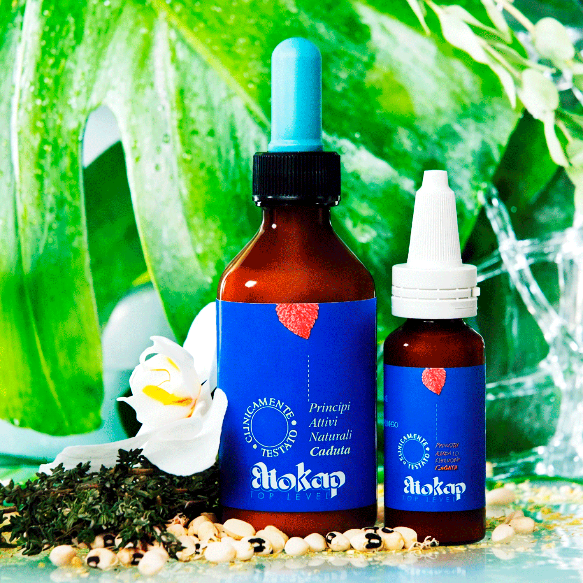 НАІ Випадіння Eliokap Principi Attivi Naturali Caduta