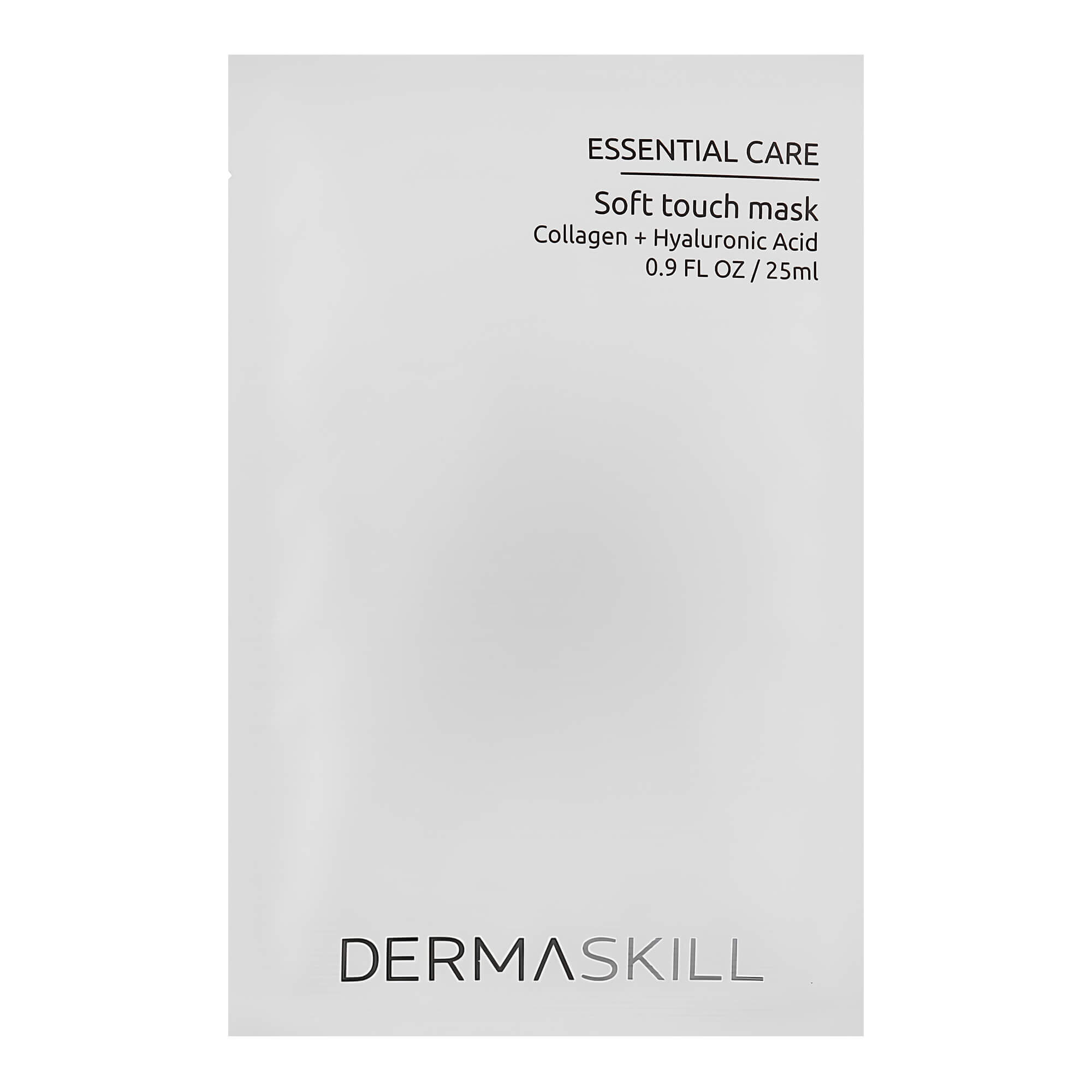 Тканевая маска с коллагеном и гиалуроновой кислотой  Dermaskill Soft Touch Mask