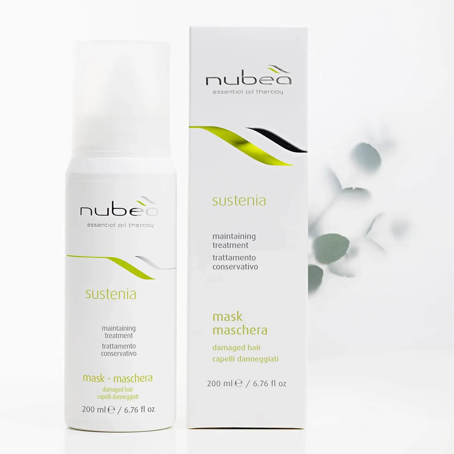 Маска для пошкодженого волосся Nubea Sustenia Damaged Hair Mask