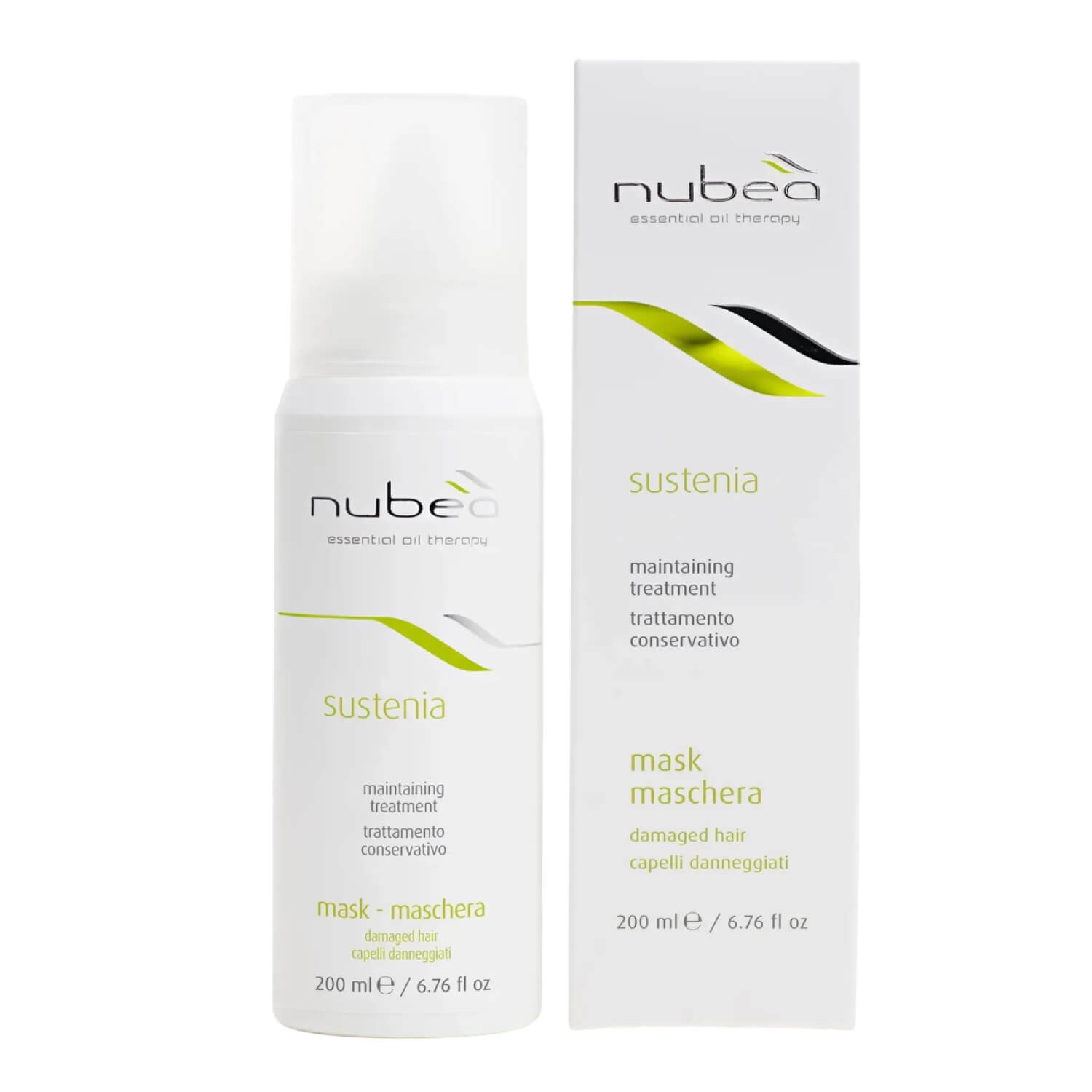 Маска для пошкодженого волосся Nubea Sustenia Damaged Hair Mask