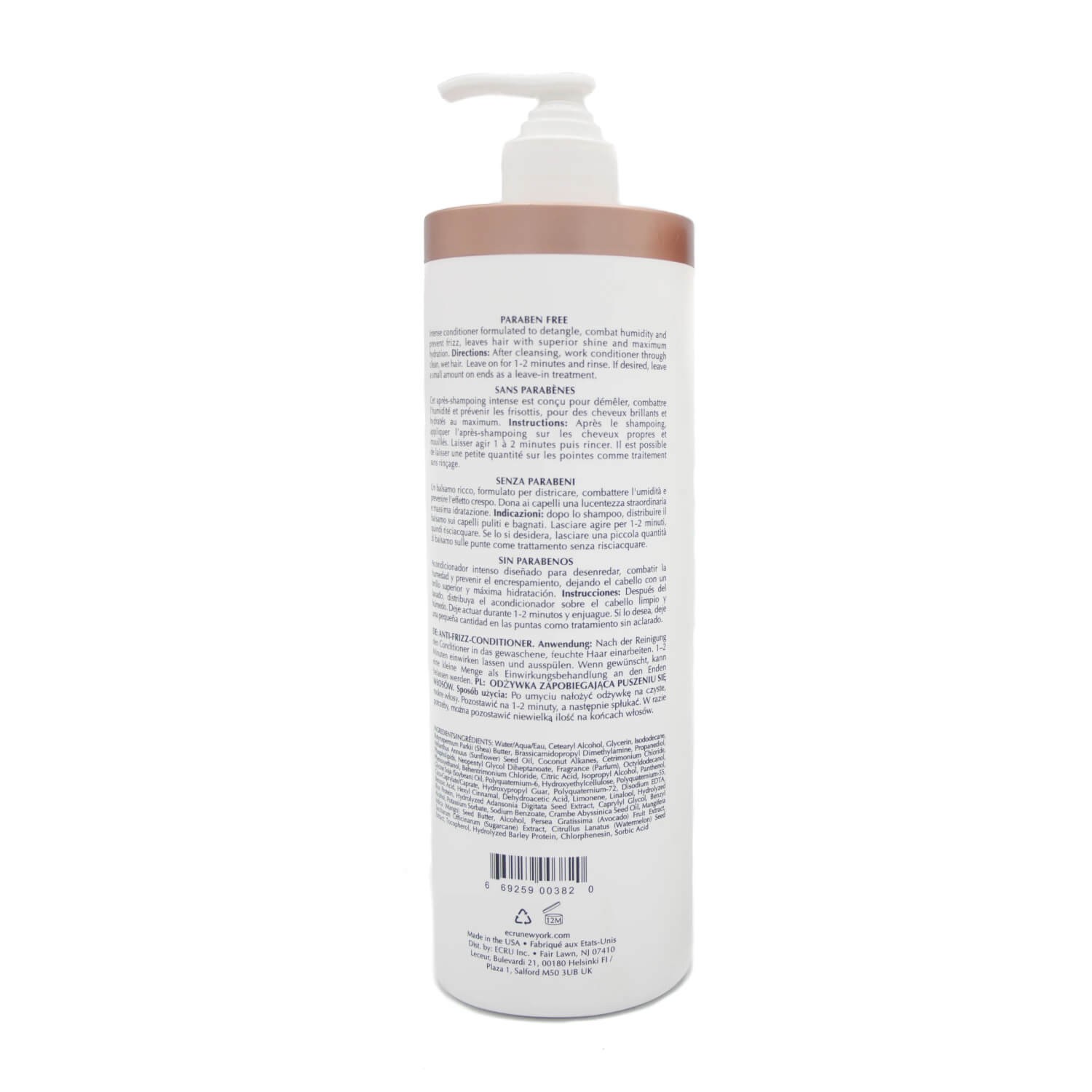 Кондиционер для кучерявых волос ECRU New York Curl Perfect Anti-Frizz Conditioner