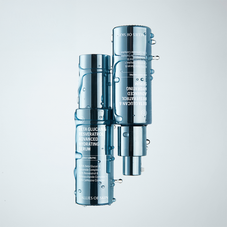 Сироватка зволожуюча з бета-глюканом Allies of Skin Beta Glucan & Resveratrol Advanced Hydrating Serum 