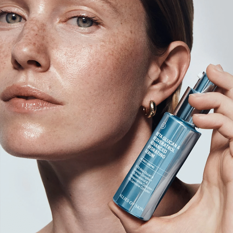 Сироватка зволожуюча з бета-глюканом Allies of Skin Beta Glucan & Resveratrol Advanced Hydrating Serum 