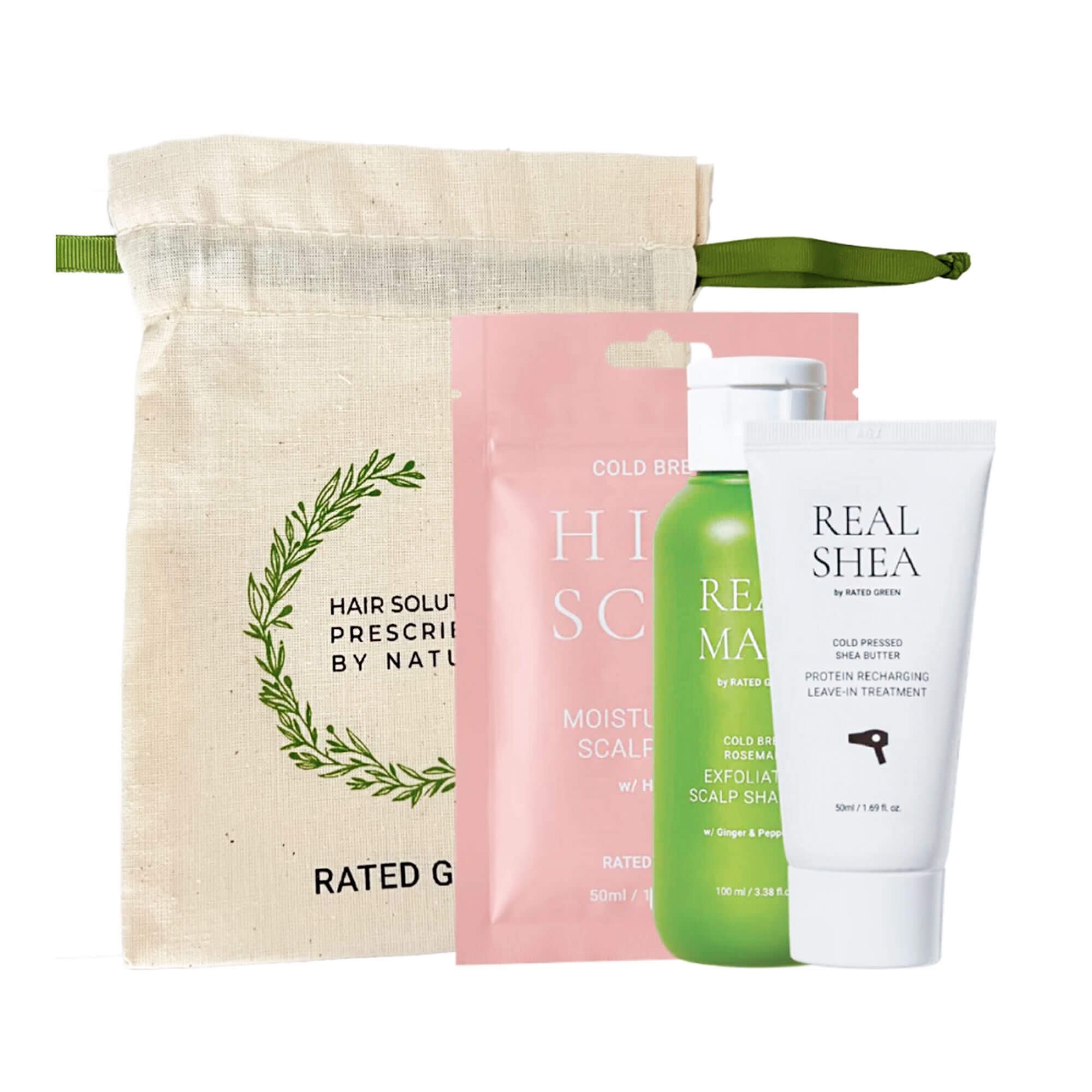 Rated Green Набор миниатюр для волос