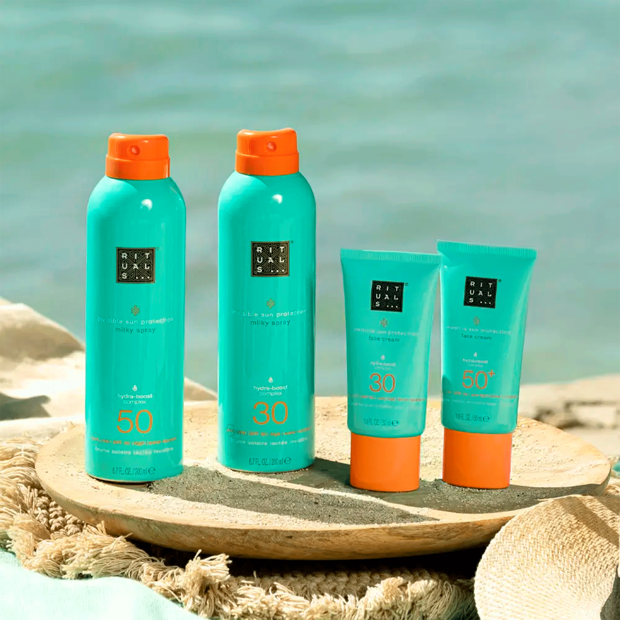 Солнцезащитный спрей-молочко для тела Rituals The Ritual of Karma Sun Protection Milky Spray SPF 50