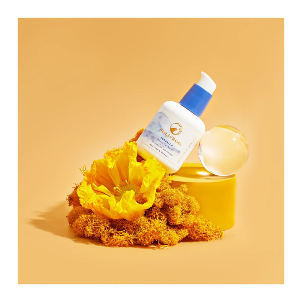 Поживний гель для вмивання з пробіотиками HoliFrog Superior Omega Nutritive Gel Wash