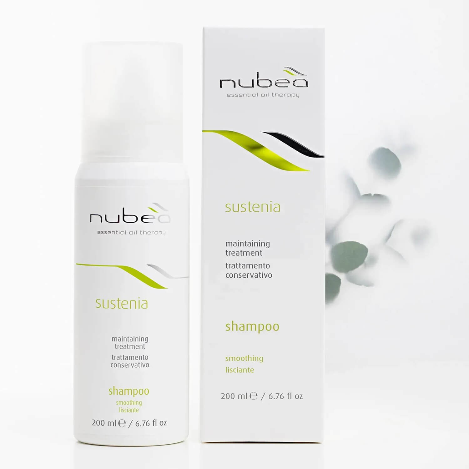 Разглаживающий шампунь для волос Nubea Sustenia Smoothing Shampoo