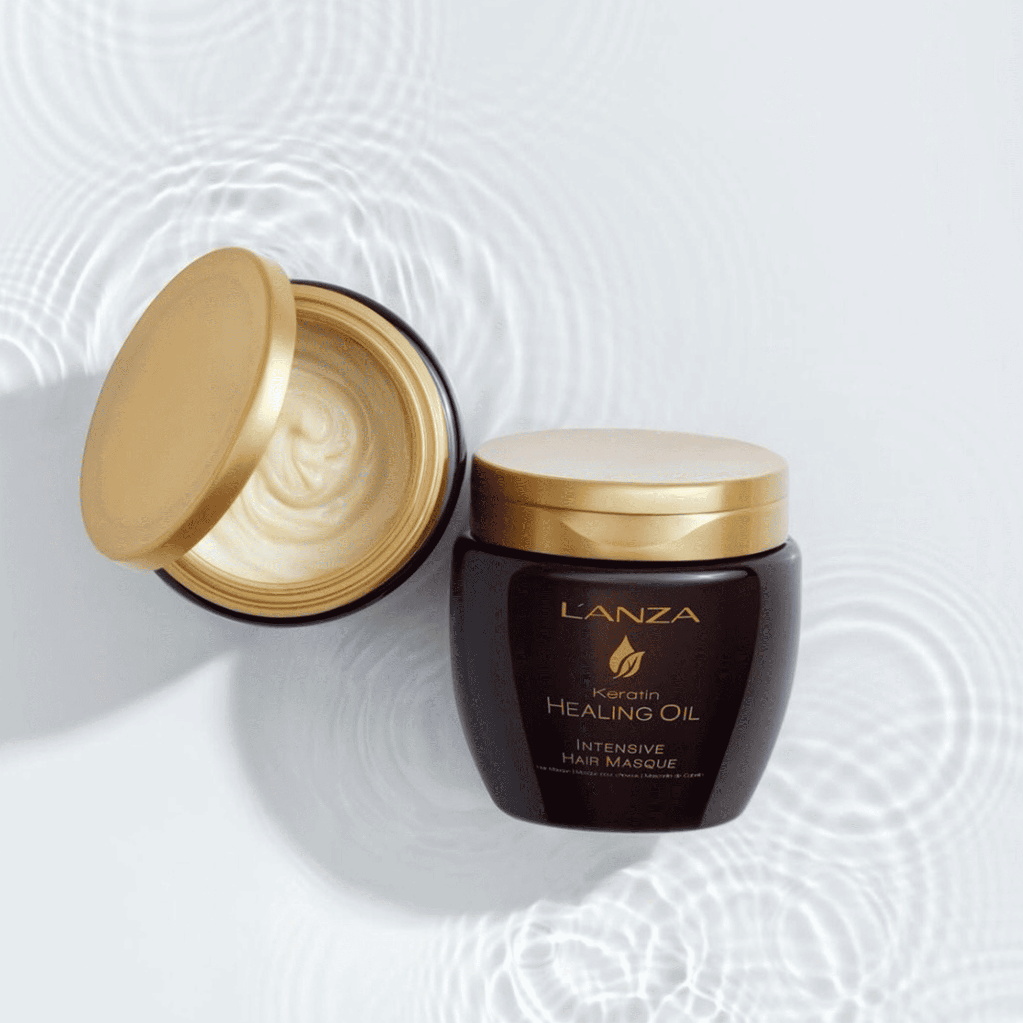 Интенсивная липидная маска для волос с кератиновым эликсиром L’anza Keratin Healing Oil Intesive Hair Masque