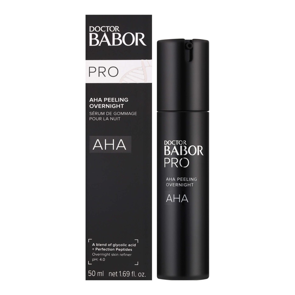 Ночной пилинг крем для лица Babor Doctor Pro AHA Liquid Peeling Overnight