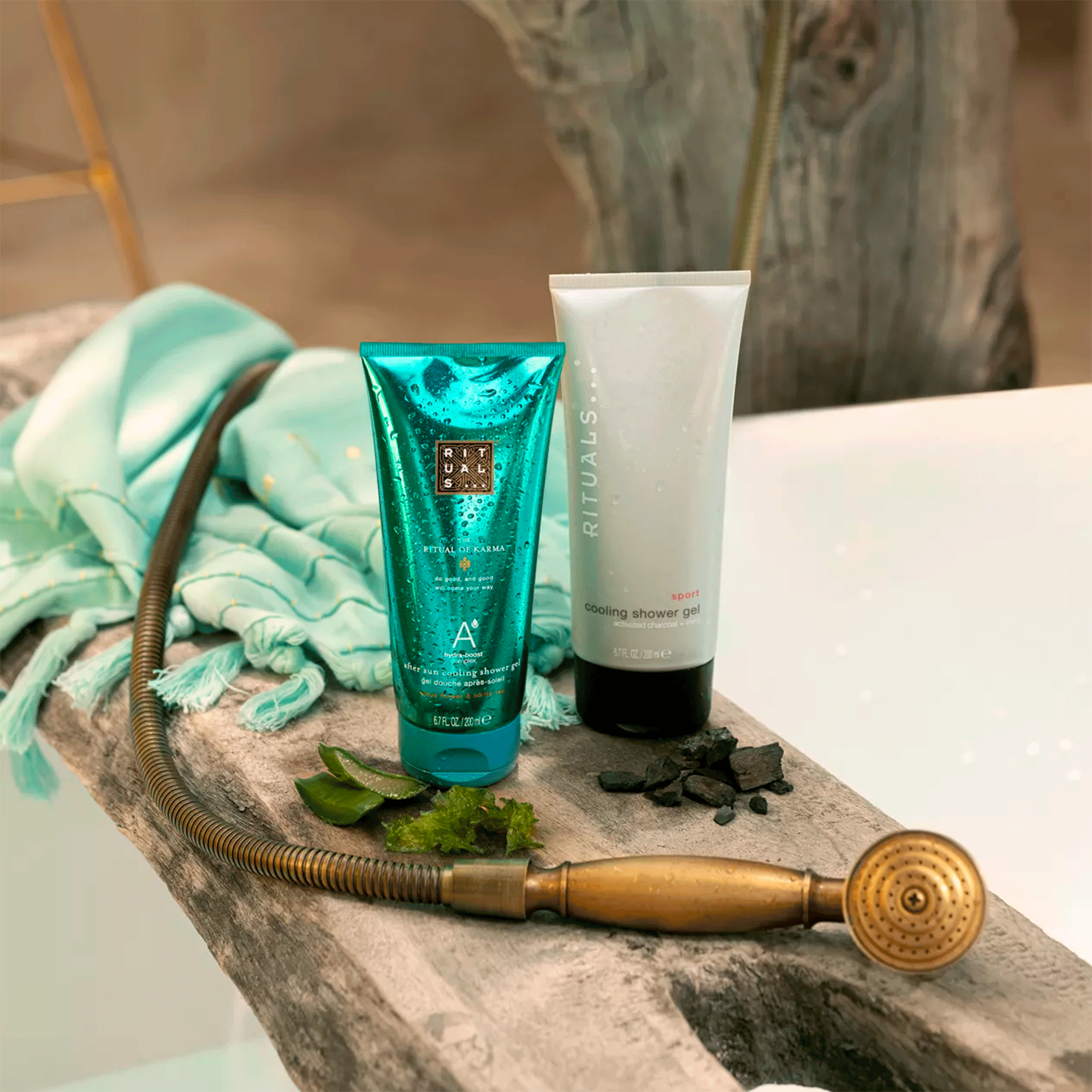 Гель для душа после загара Rituals The Ritual Of Karma Cooling After Sun Shower Gel