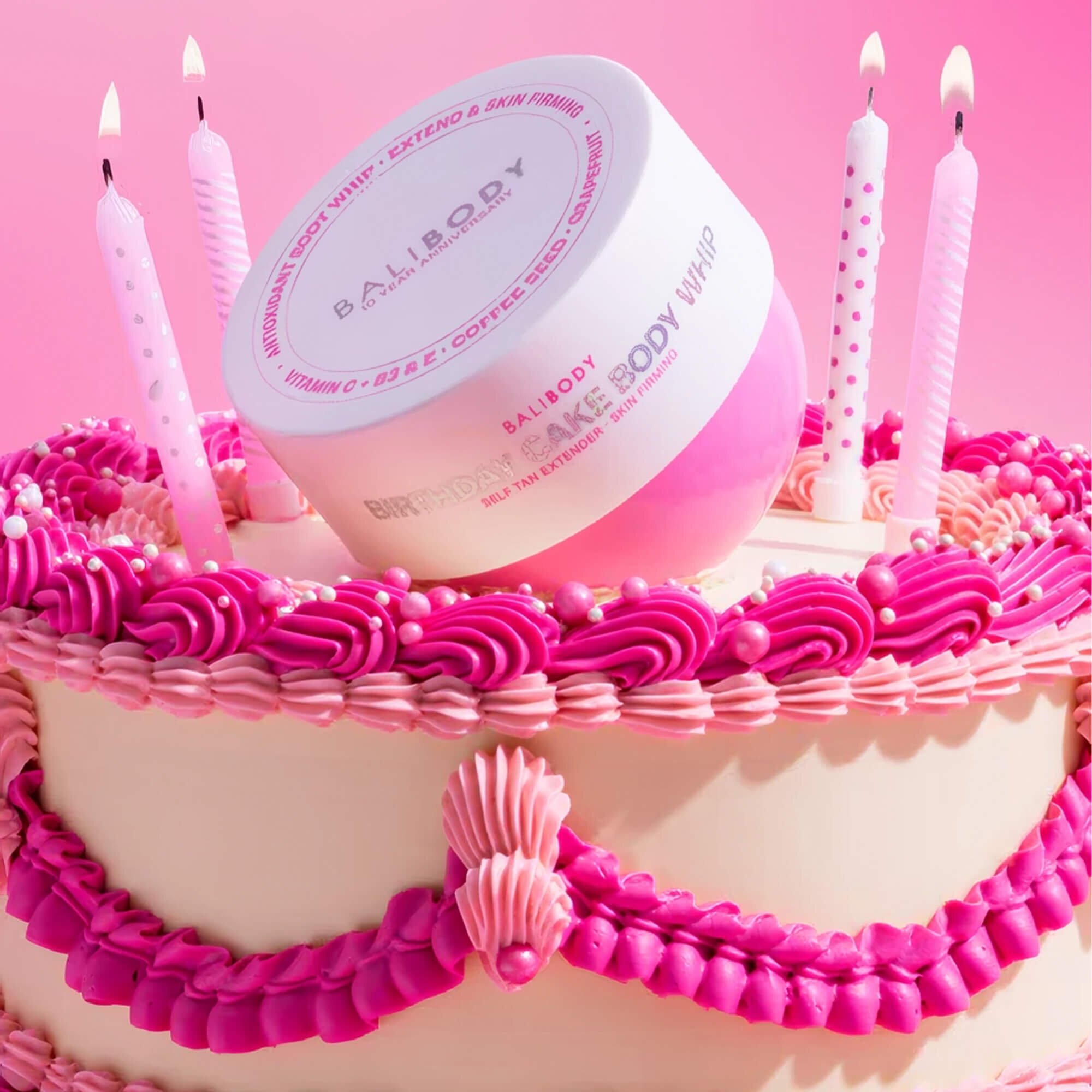 Крем для тела Bali Body Birthday Cake Body Whip