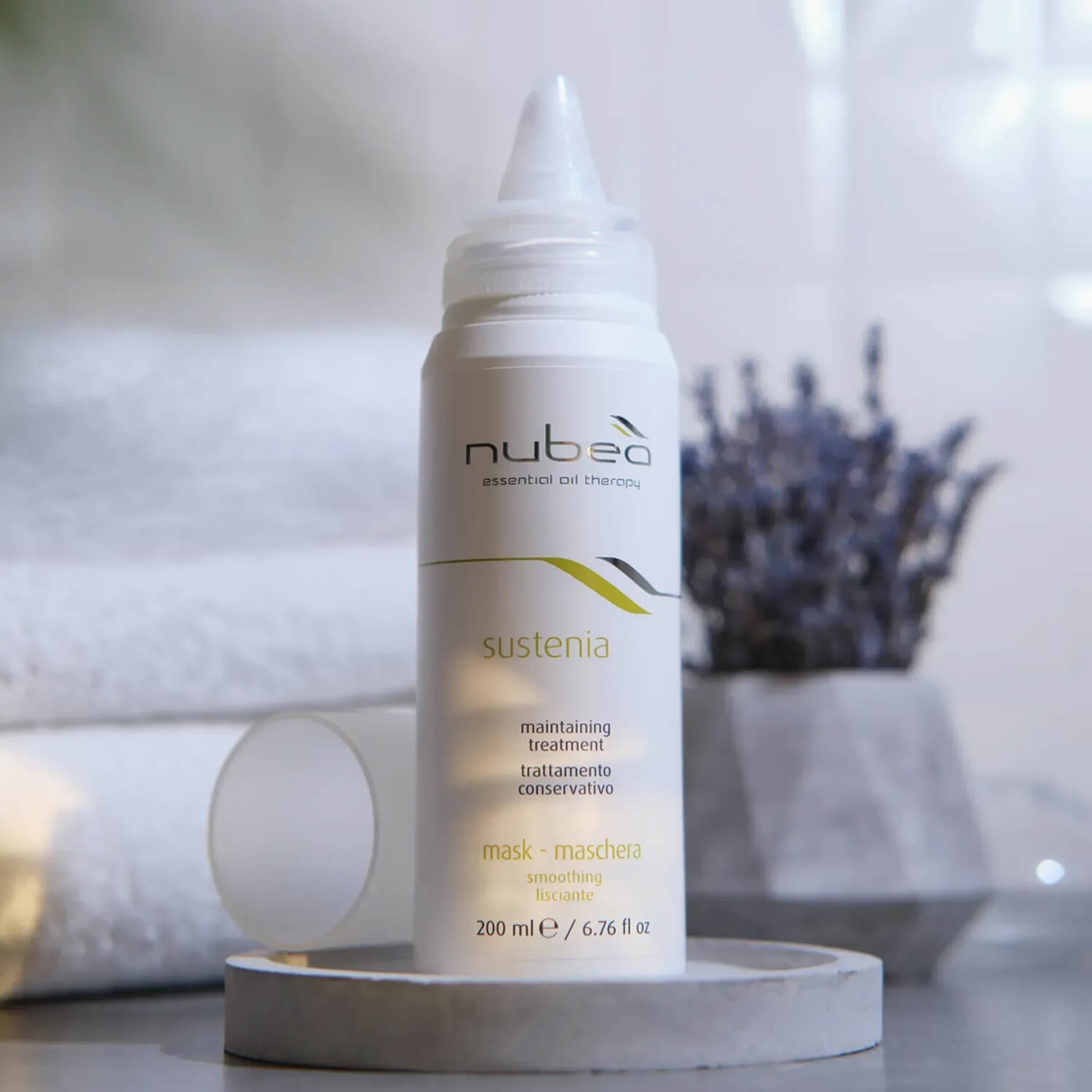 Маска для разглаживания волос Nubea Sustenia Smoothing Mask