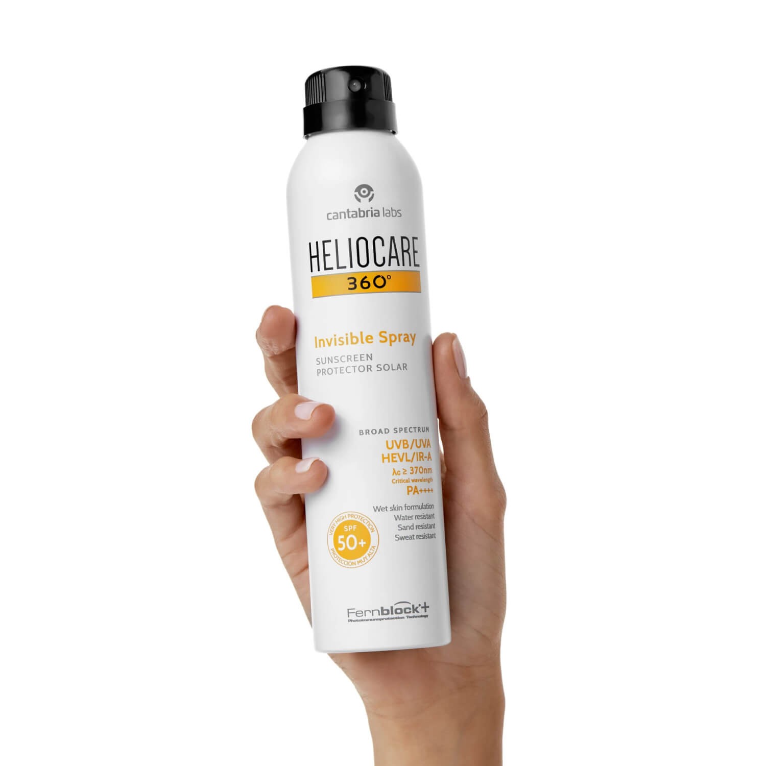 Сонцезахисний спрей невидимка з SPF 50+ Cantabria Labs Heliocare 360 ​​Invisible Spray SPF 50+