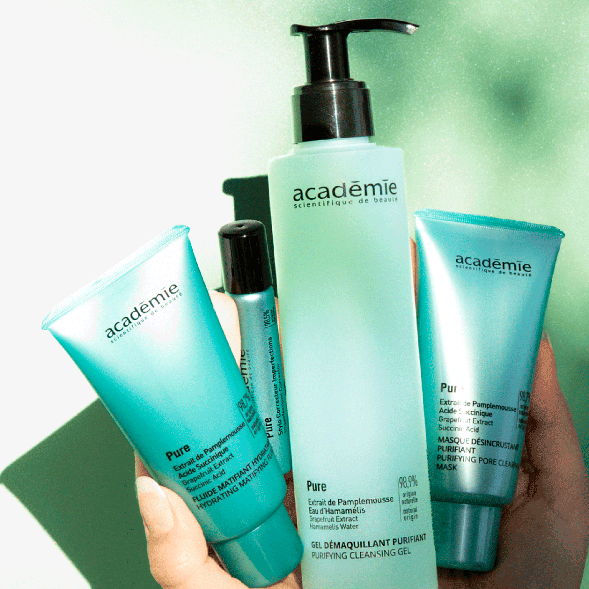 Очищувальна глиняна маска Academie Visage Purifying Pore Clearing Mask