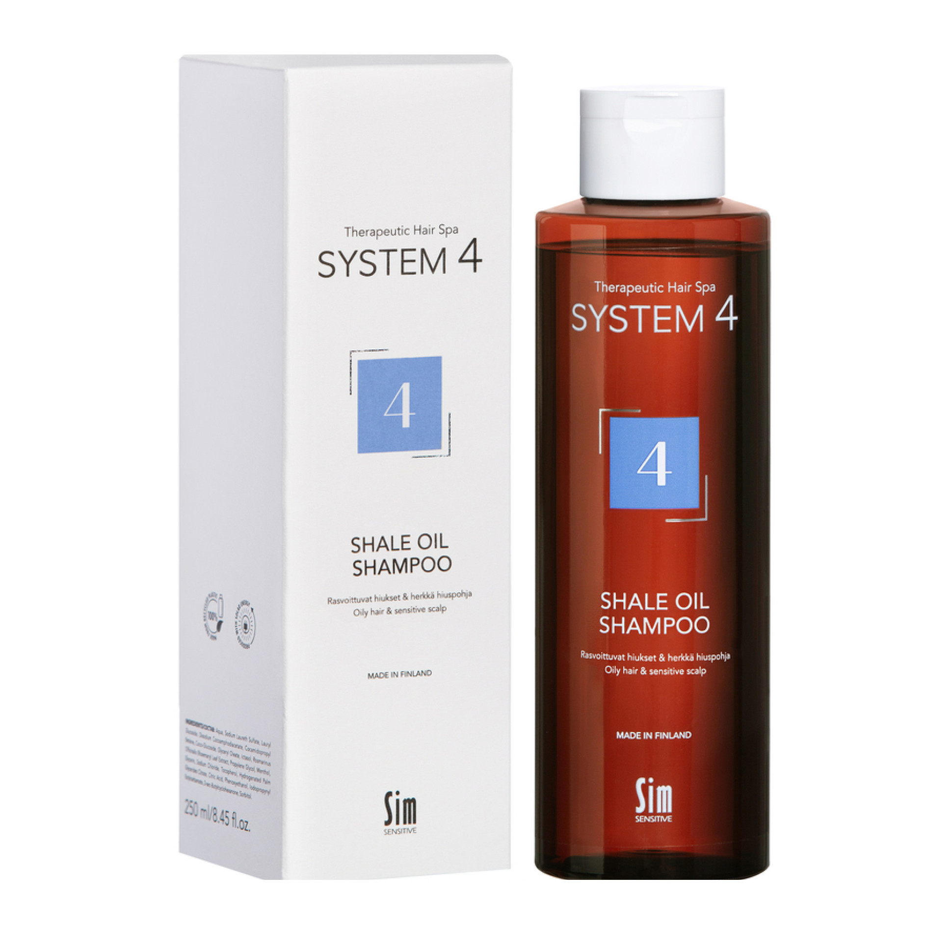 Отзывы o System 4 Sim Sensitive Shale Oil Shampoo 4 Терапевтический шампунь №4
