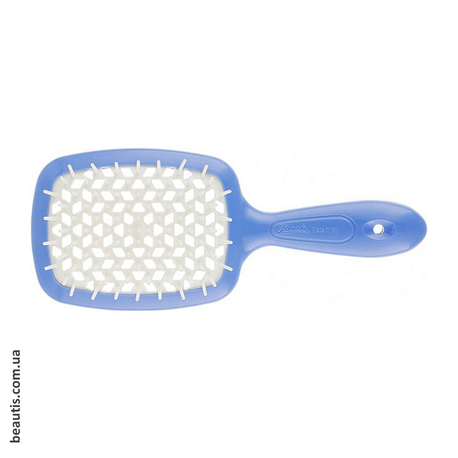 Маленький гребінець Janeke Superbrush Small Blue/White