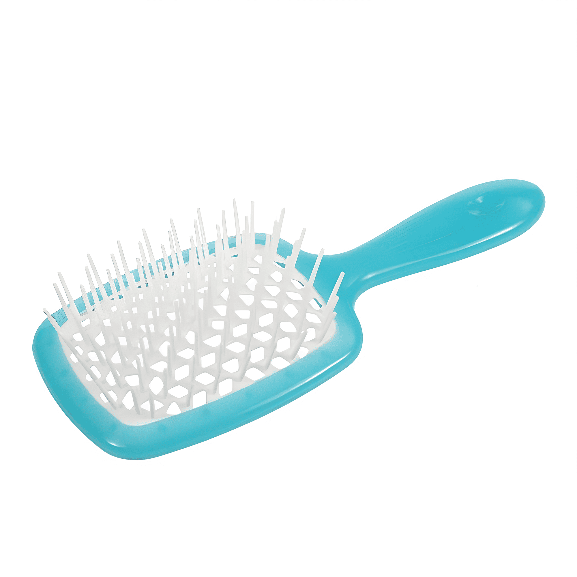 Маленький гребінець Janeke Superbrush Small Blue/White