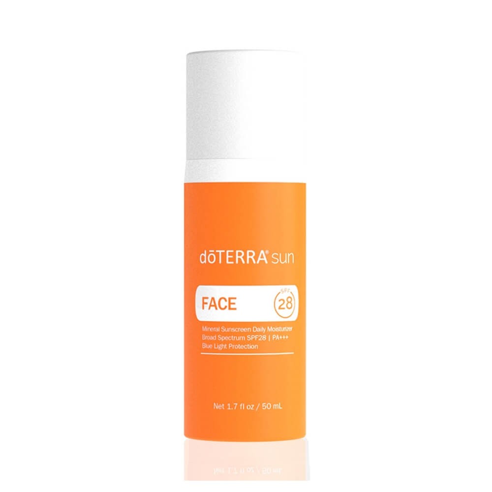 Сонцезахисний крем для обличчя DoTERRA Sun Care Face Moisturizer SPF-28