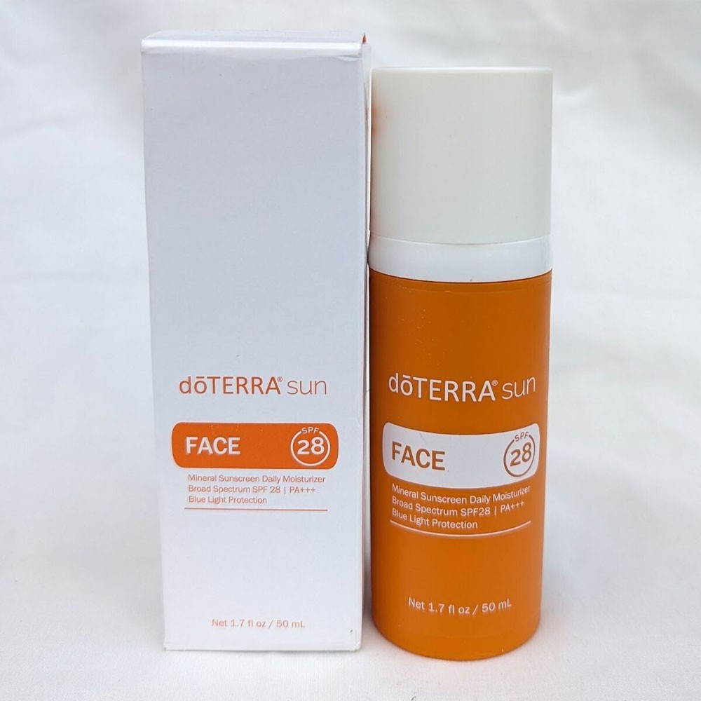 Сонцезахисний крем для обличчя DoTERRA Sun Care Face Moisturizer SPF-28