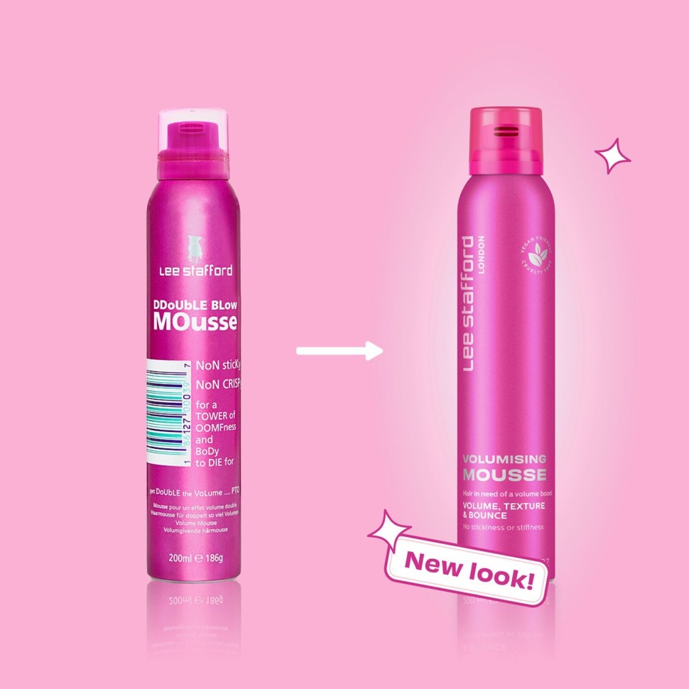 Мус для об'єму волосся Lee Stafford Volumising Mousse