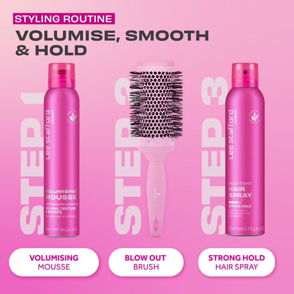 Мус для об'єму волосся Lee Stafford Volumising Mousse