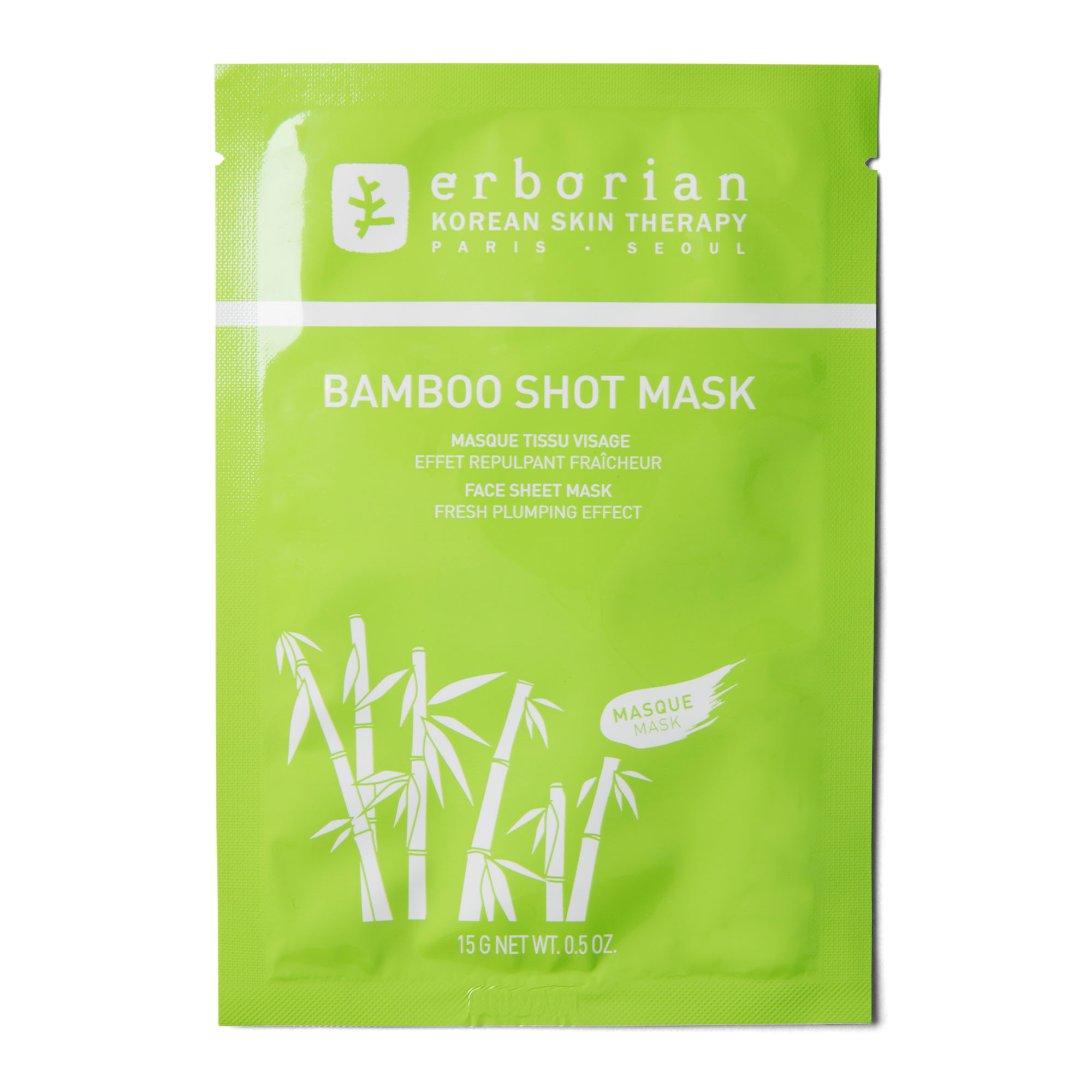 Erborian Bamboo Shot Mask - Увлажняющая тканевая маска