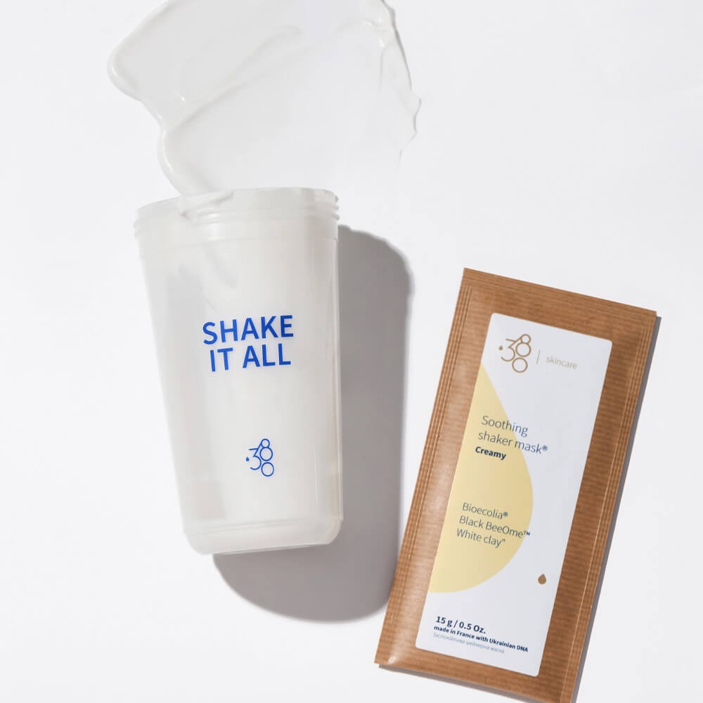 Успокаивающая шейкерная маска 380 Skincare Soothing Shaker Mask