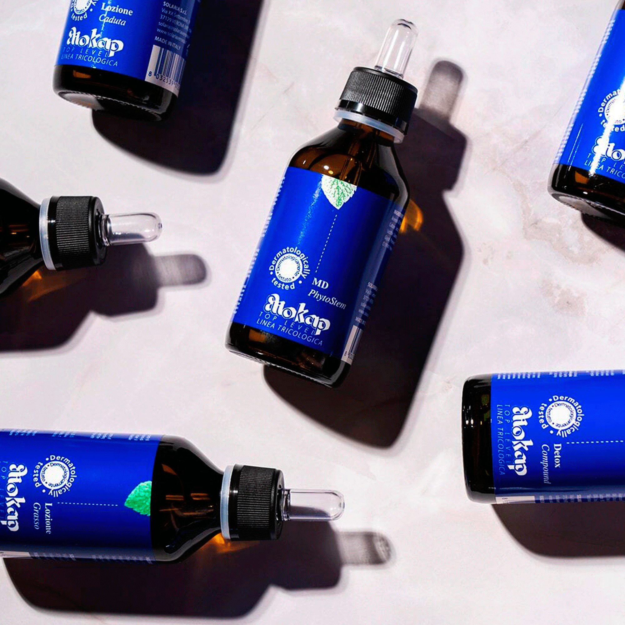 Лосьйон проти жирності Eliokap Top Level Grasso