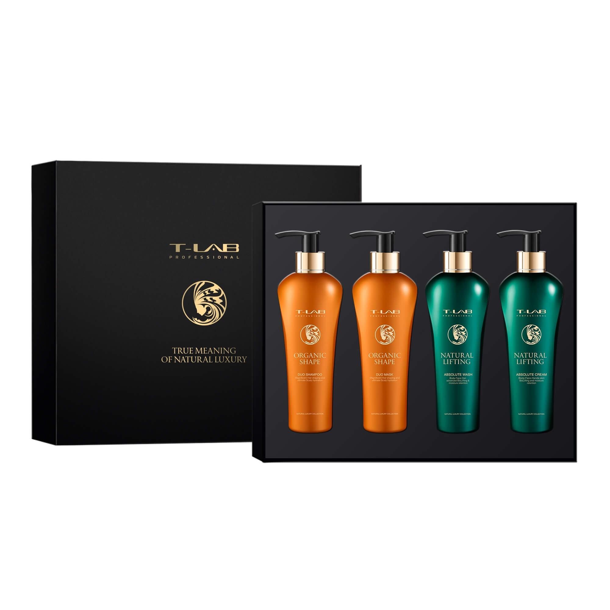 T-Lab Natural Lifting + Organic Shape Love Set - Набор для всего тела