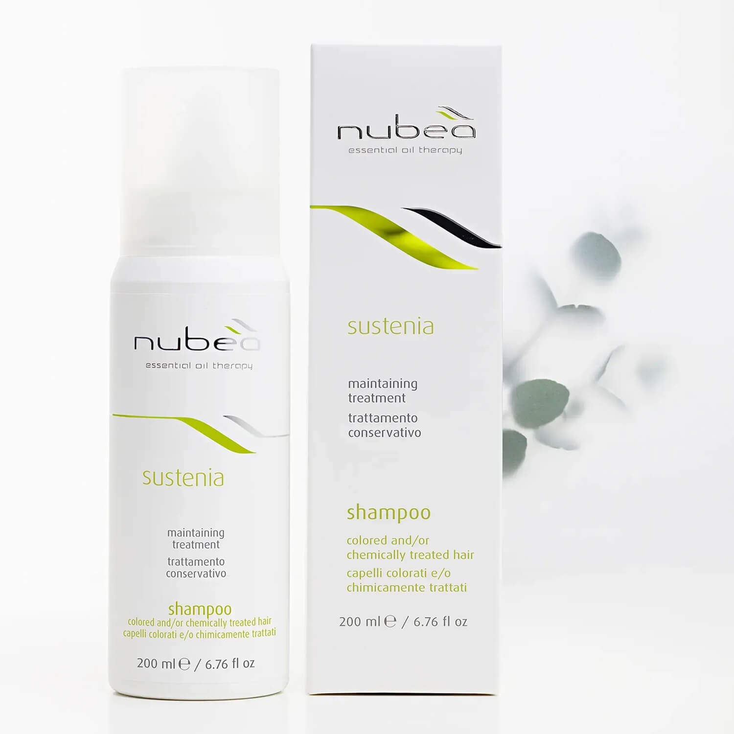 Шампунь для окрашенных и осветленных волос Nubea Sustenia Colored And/Or Chemically Treated Hair Shampoo