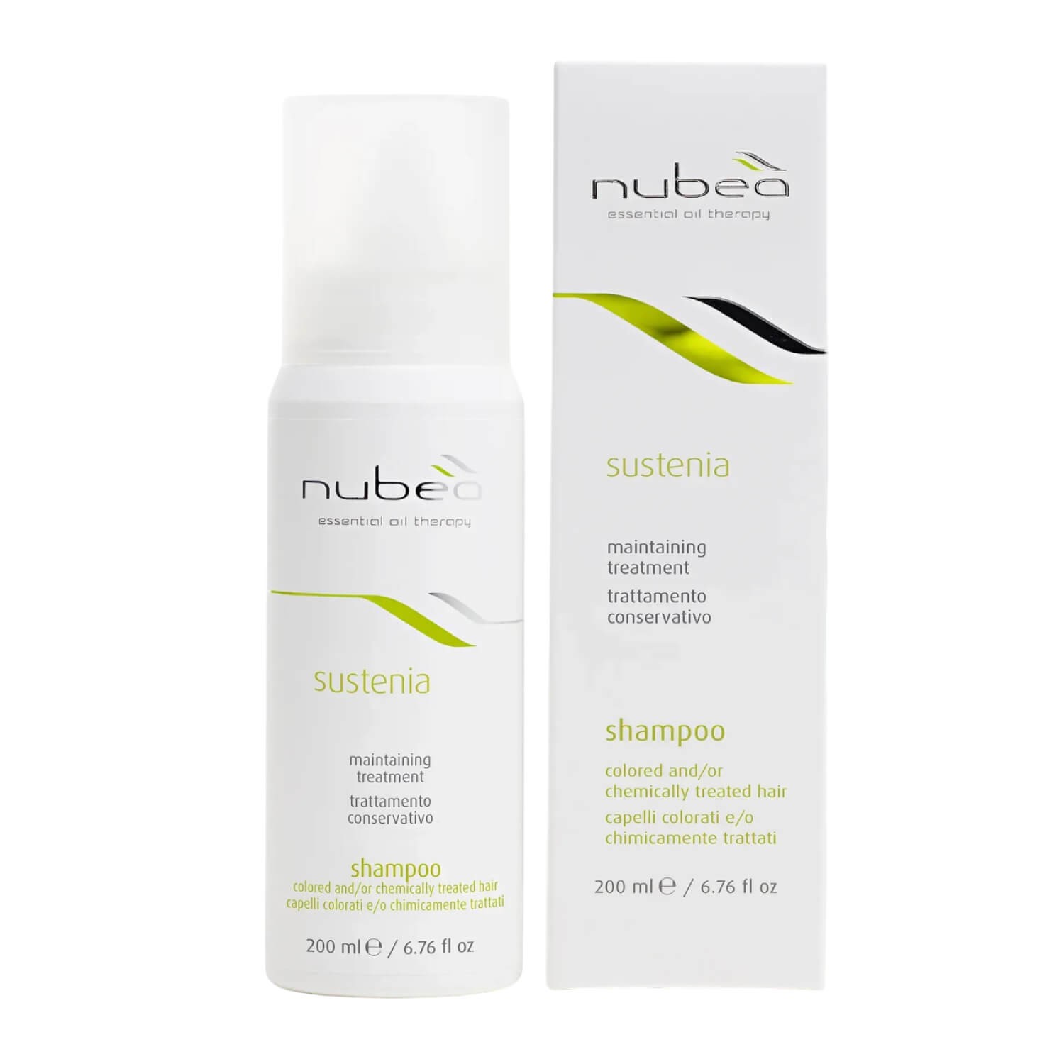 Шампунь для окрашенных и осветленных волос Nubea Sustenia Colored And/Or Chemically Treated Hair Shampoo